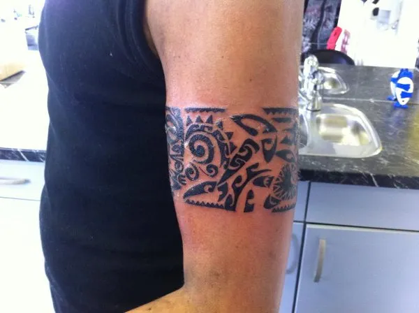 Real community tattoo placement: Oscar - Ukaipo