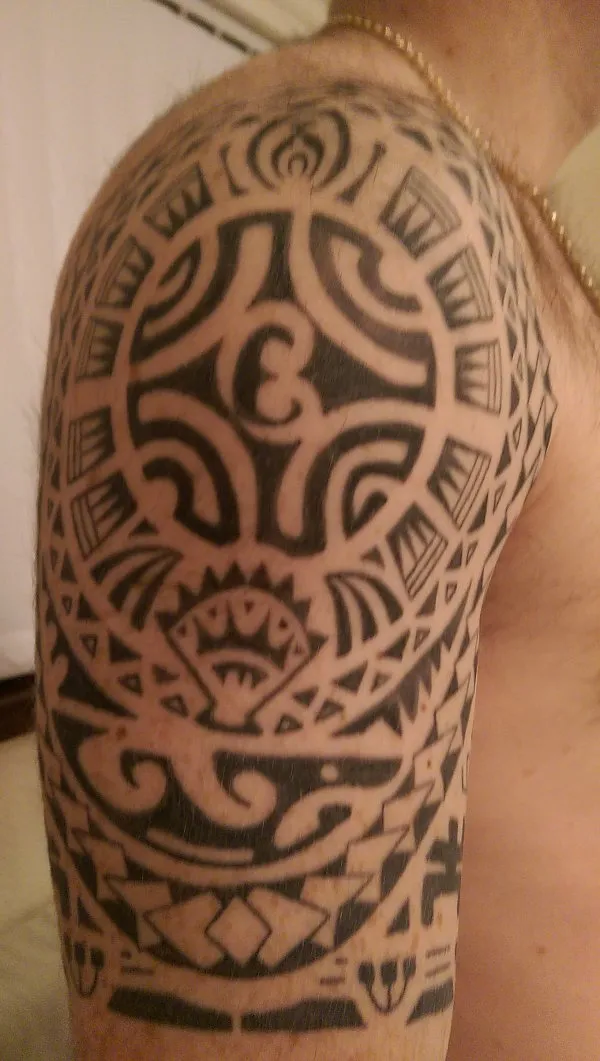 Real community tattoo placement: Owen - Warrior
