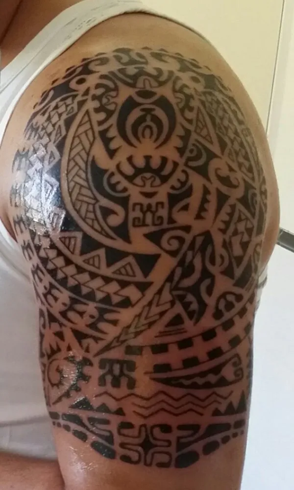 Real community tattoo placement: Rabih - Akitu