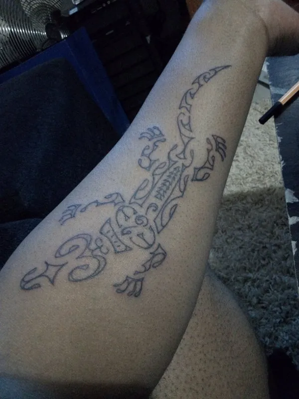 Real community tattoo placement: Ryle - Karakotaera