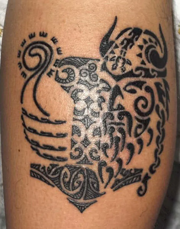 Real community tattoo placement: Salvatore - Viking