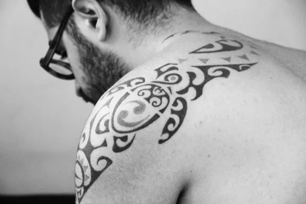 Real community tattoo placement: Shahryar - Family
