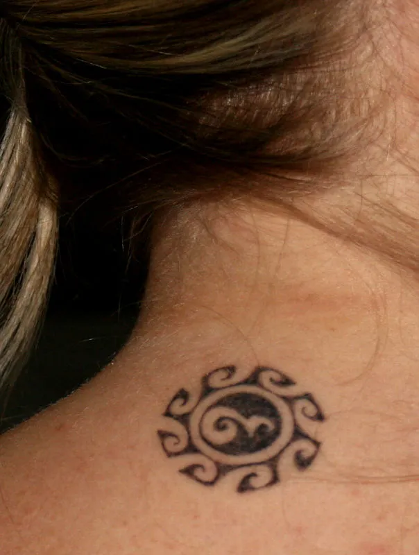 Real community tattoo placement: Silvia - Sole