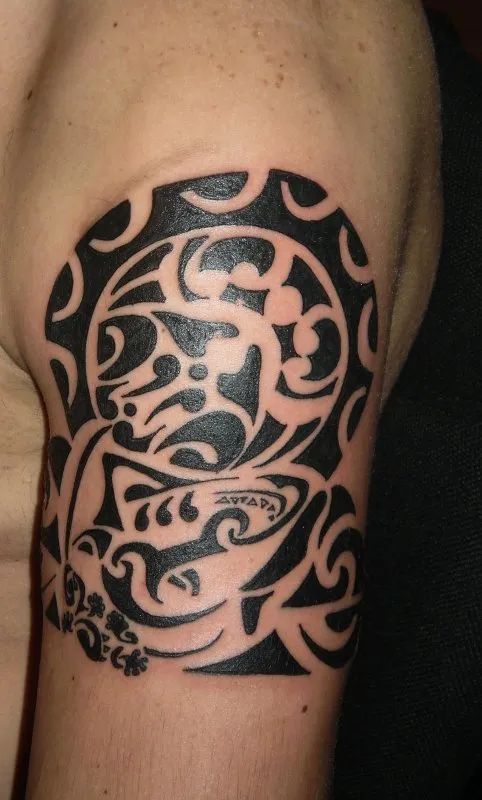 Real community tattoo placement: Stefano - Hiranga