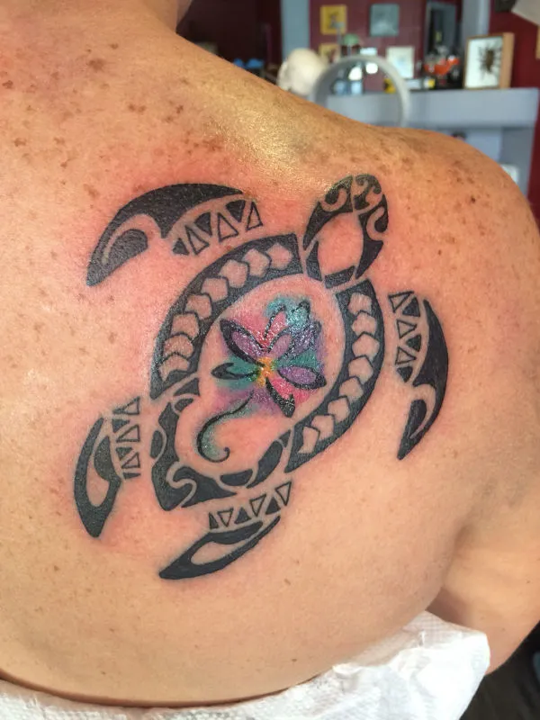 Real community tattoo placement: Suzanne - Hui