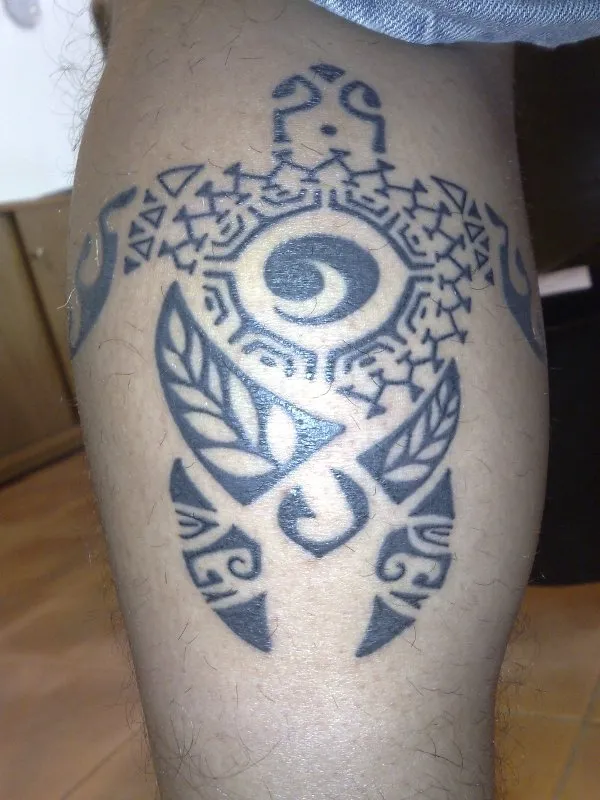 Real community tattoo placement: Tano - Whanautanga