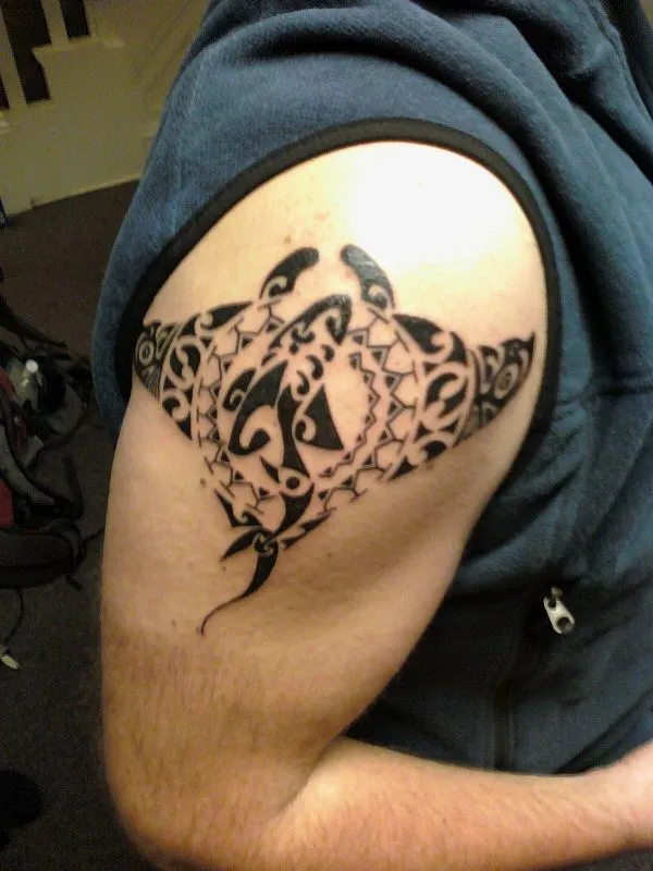 Real community tattoo placement: Taylor - Whakarurutanga