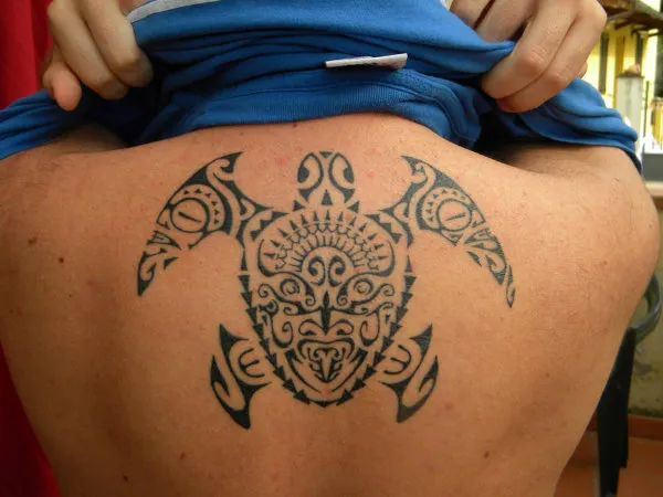 Real community tattoo placement: Guest - Toa turtle