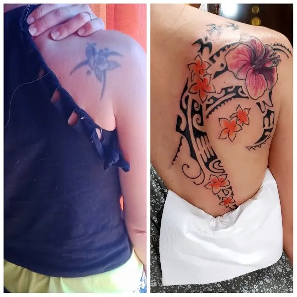 Real community tattoo placement: Guest - Coverup