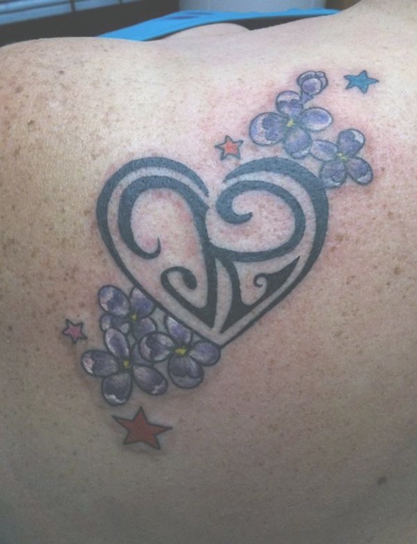 Charmaine - Heart and flowers