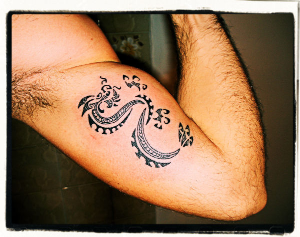 Chris - Maori style dragon