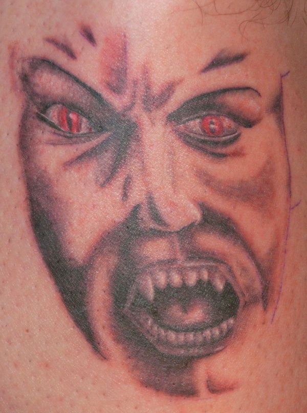 Evil Zone - Demon's face