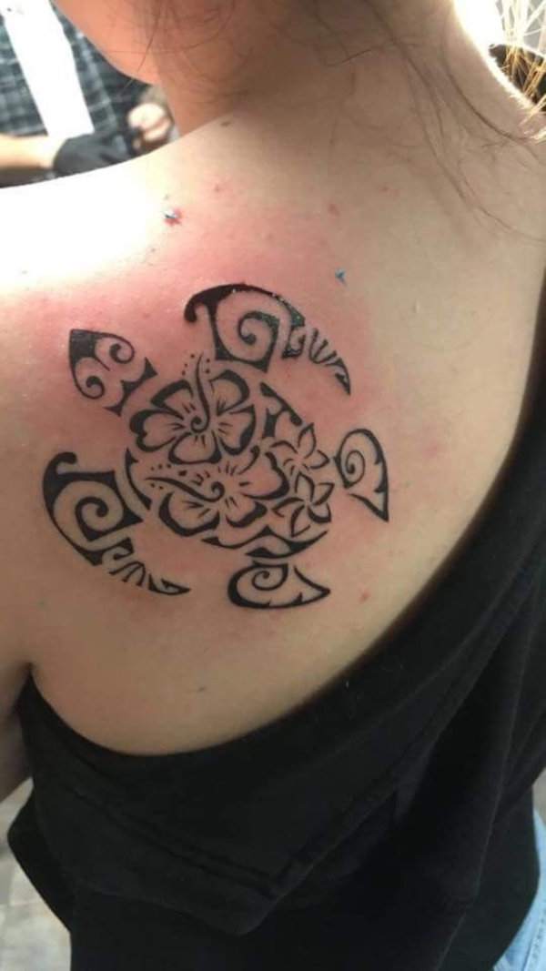Kimmy - Flowers turtle