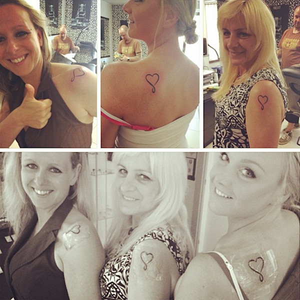 Natalie's photo of the Infinity heart, Infinity heart, Eternal love tattoo