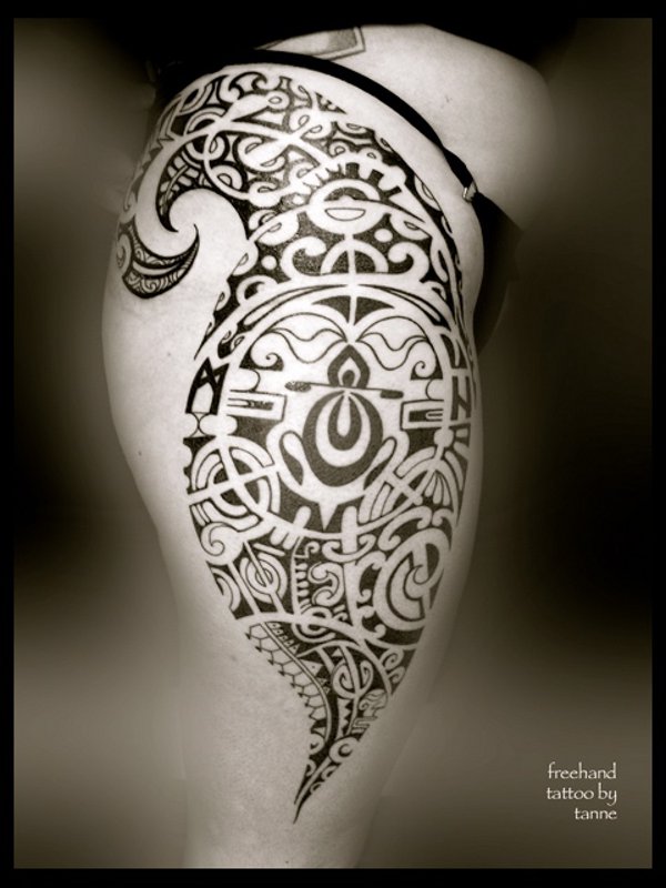 Tanne - Polynesian thigh