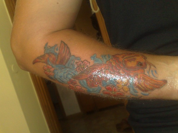 Tattoo H2O - Koi