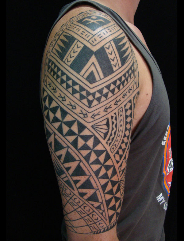 Tiki tattoo - Samoan