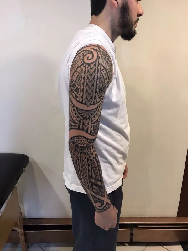 Real community tattoo placement: Philip - Puipuia