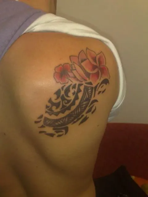 Andrew - Flowers turtle