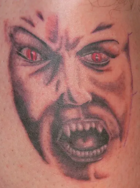 Evil Zone - Demon's face