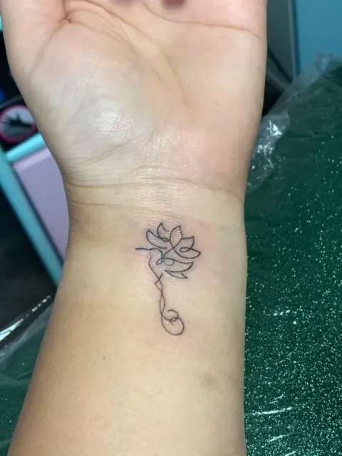 Juanita - lotus hummingbird