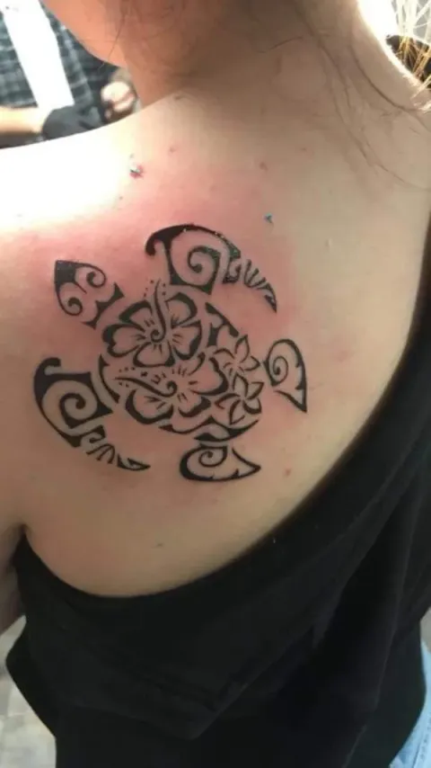 Kimmy - Flowers turtle