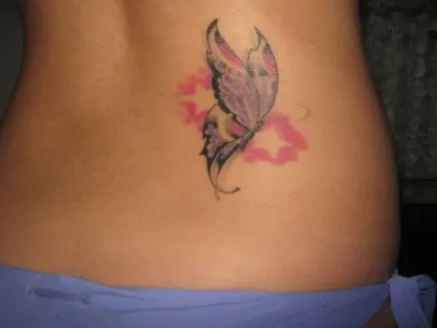 Nicole - Butterfly and stars