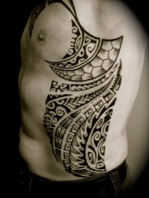 Tanne - Polynesian ribcage