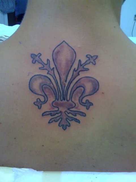 Alan - Giglio di Firenze: real inked placement tattoo photo thumbnail