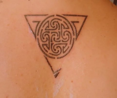Antonio - Labyrinth: real inked placement tattoo photo thumbnail