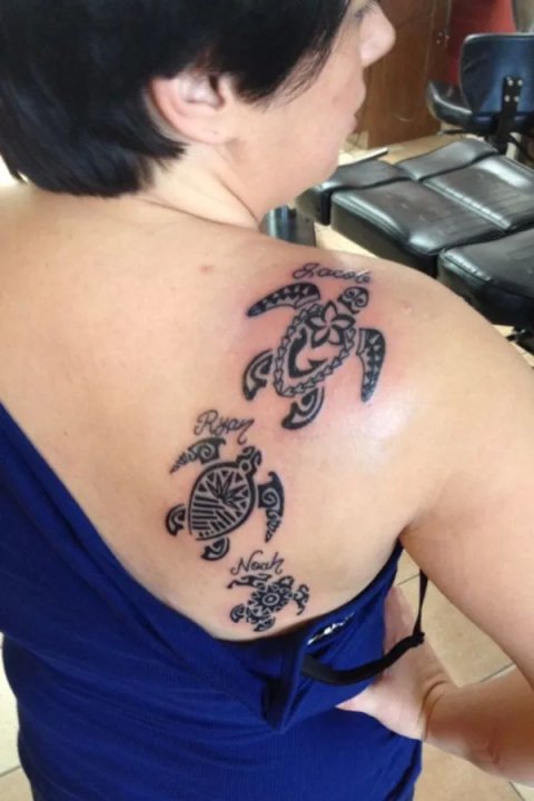 Candy - Whaiaro: real inked placement tattoo photo thumbnail