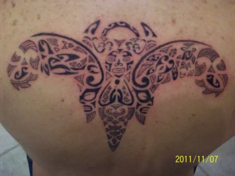 Claudio - Manta angel: real inked placement tattoo photo thumbnail