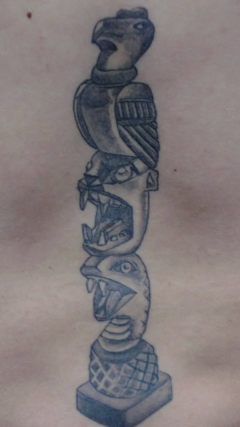 Diego - Dioses Incas: real inked placement tattoo photo thumbnail