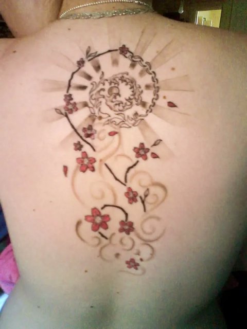 Emilia - Balancing Karma: inked placement tattoo photo thumbnail