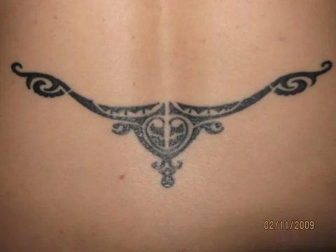 Erena - Maori dream: real inked placement tattoo photo thumbnail