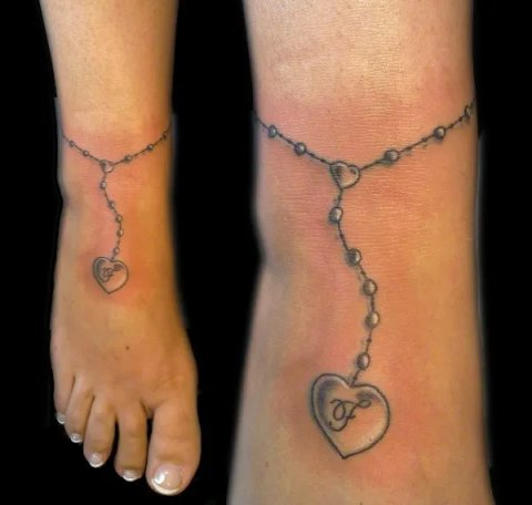 Evilzone - Cavigliera: real inked placement tattoo photo thumbnail