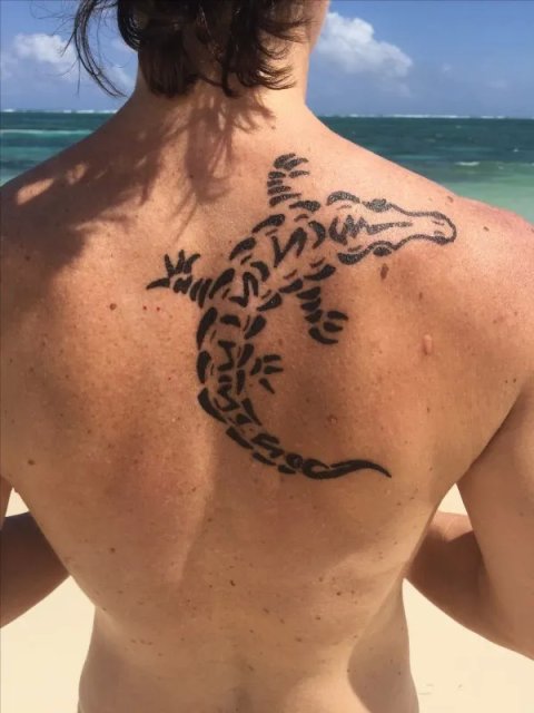 Guest - crocodile: inked placement tattoo photo thumbnail