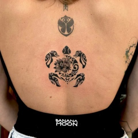 Guest - Moon turtle: inked placement tattoo photo thumbnail