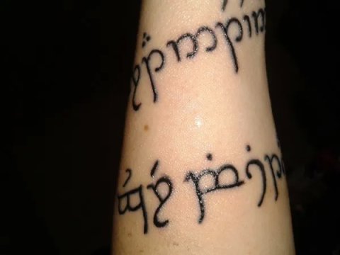 Idoia - Elfic: real inked placement tattoo photo thumbnail