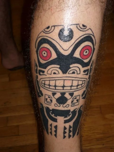 Kornilios - Tribal: real inked placement tattoo photo thumbnail