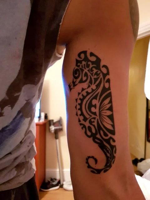 Ladislav - Kiore moana: real inked placement tattoo photo thumbnail