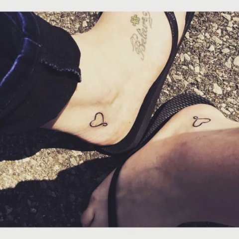 Lulu - infinite love: real inked placement tattoo photo thumbnail