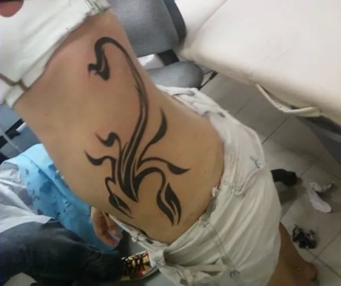 Marangely - Scorpion: real inked placement tattoo photo thumbnail