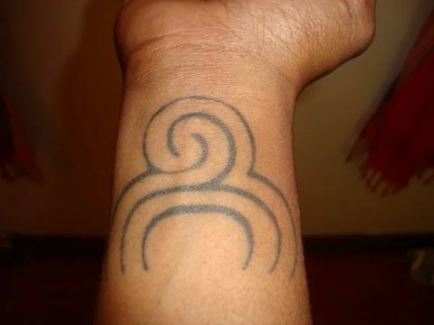 Maya - Duafe: real inked placement tattoo photo thumbnail