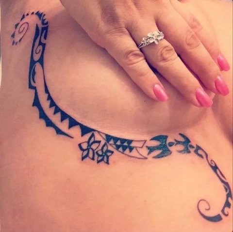 Michelle - Puiaki: real inked placement tattoo photo thumbnail