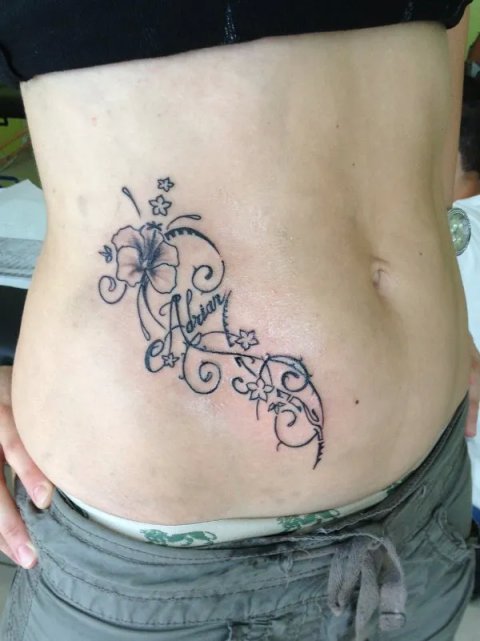 Monika - Ataahua: real inked placement tattoo photo thumbnail
