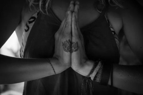 Morgan - lotus: real inked placement tattoo photo thumbnail