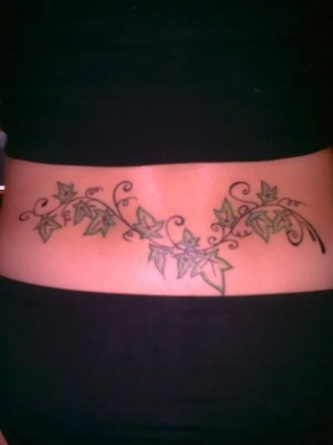 Sonia - Ivy: real inked placement tattoo photo thumbnail