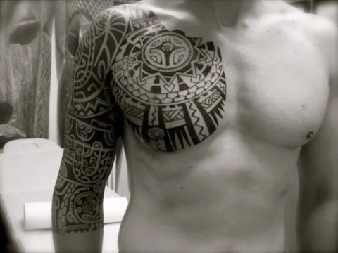 Tanne - Poly piece: real inked placement tattoo photo thumbnail