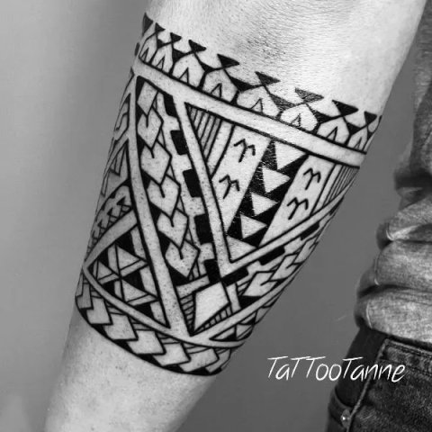 Tanne - Armband: real inked placement tattoo photo thumbnail